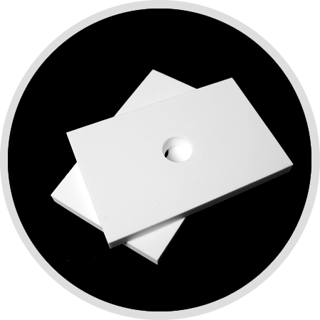 氧化铝衬板<p>低磨耗 高比重 高硬度</p>